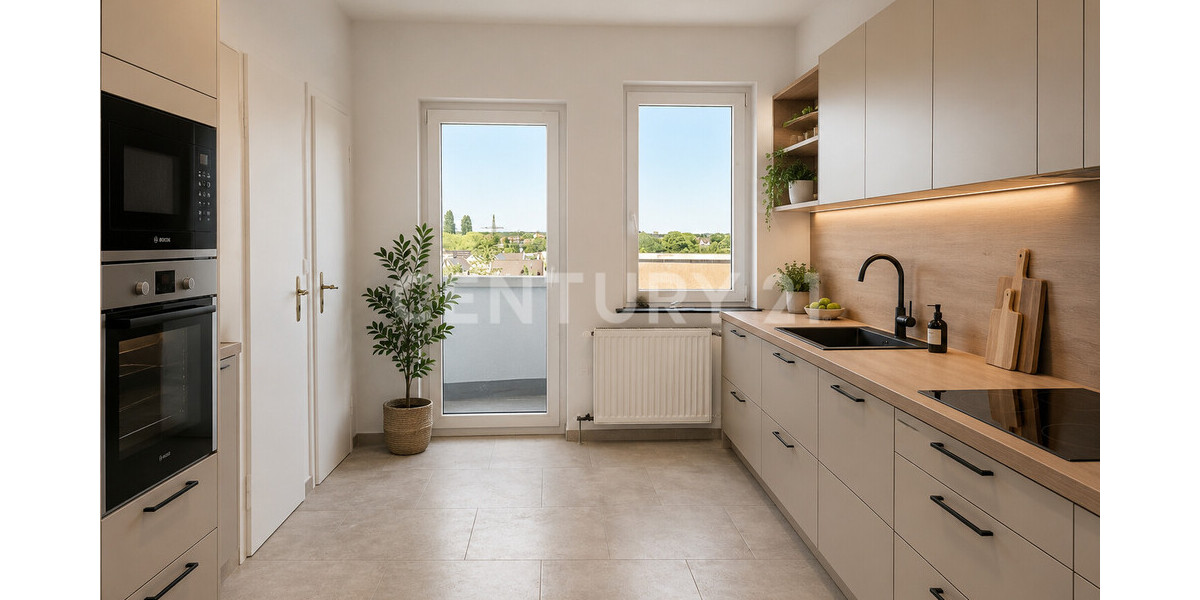 Frisch sanierte 4-Zimmer-Wohnung mit Balkon im beliebten Dortmunder Kaiserviertel - Etagenwohnung Dortmund Innenstadt Ost | Angebot:26738720
